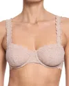 Hanky Panky Signature Lace Balconette Bra In Chai