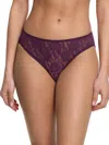 Hanky Panky Signature Lace Bikini In Purple