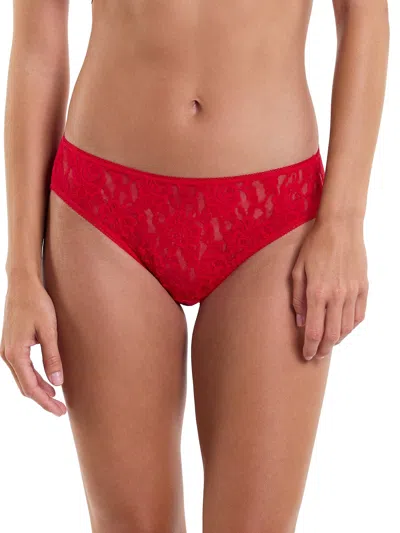 Hanky Panky Signature Lace Bikini In Red