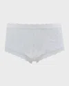 Hanky Panky Signature Lace Boy Shorts In White