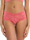 Hanky Panky Animal Instincts Boyshort In Pink