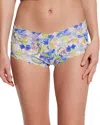 Hanky Panky Printed Signature Lace Boyshort In Brush Stroke