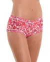 Hanky Panky Printed Signature Lace Boyshort In Lots Of Love