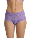 Hanky Panky Signature Lace Boyshort In Purple
