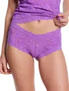 Hanky Panky Signature Lace Boyshort In Purple