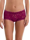 Hanky Panky Women's Signature Lace Boyshort In Red