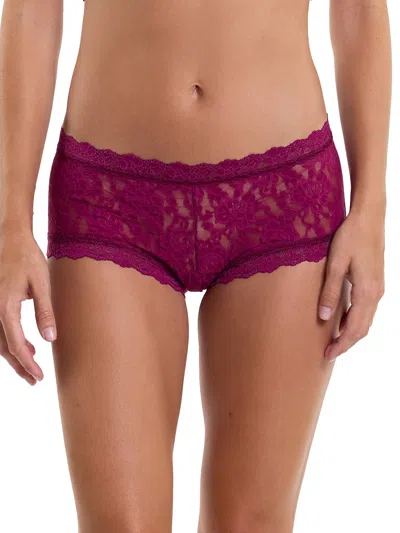 Hanky Panky Women's Signature Lace Boyshort In Red