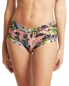 Hanky Panky Printed Signature Lace Boyshort In Unapologetic
