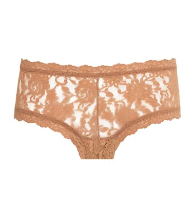 Hanky Panky Signature Lace Boyshorts In Neutral
