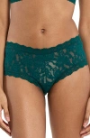 Hanky Panky Signature Lace Boyshorts In Green