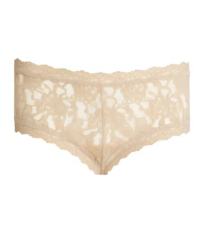Hanky Panky Signature Lace Boyshorts In Nude