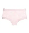 Hanky Panky Signature Lace Boyshorts In Pink
