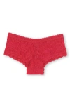 Hanky Panky 5 Pack Signature Lace Original Rise Thongs In Printed Box In Grey