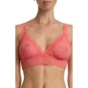 Hanky Panky Signature Lace Bralette In Pink