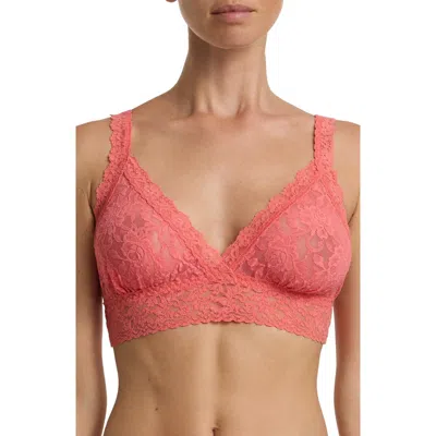 Hanky Panky Signature Lace Bralette In Pink