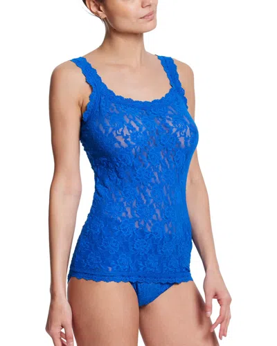 Hanky Panky Signature Lace Cami In Blue