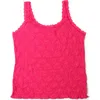 Hanky Panky Plus Size Signature Lace Classic Cami In Pink
