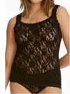 Hanky Panky Signature Lace Classic Camisole In Black In Black