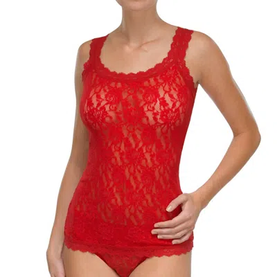Hanky Panky Signature Lace Classic Camisole In Red