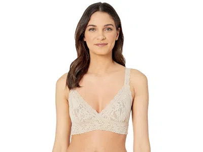 Hanky Panky Signature Lace Crossover Bralette 113 In Neutral