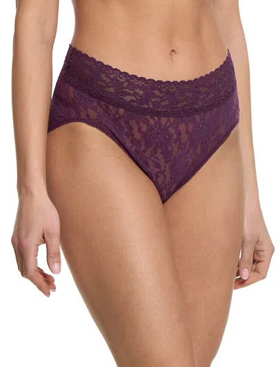 Hanky Panky Signature Lace French Brief In Purple