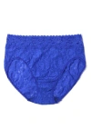 Hanky Panky Signature Lace French Briefs In Purple