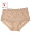 HANKY PANKY HANKY PANKY SIGNATURE LACE HI-RISE BOYSHORT WITH $9 CREDIT