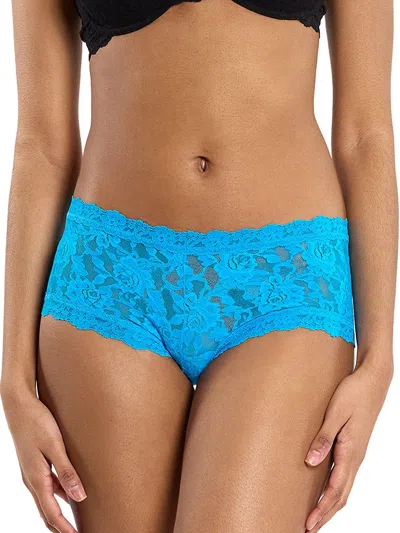Hanky Panky Signature Lace® High Rise Boyshort In Blue