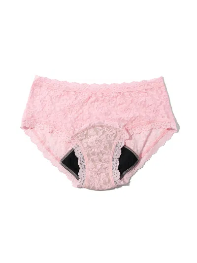 Hanky Panky Signature Lace® Leakproof Boyshort In Pink