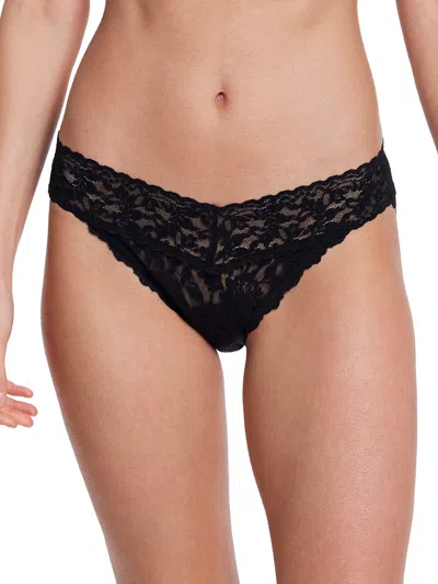 Hanky Panky Signature Lace® Leakproof V-kini In Black