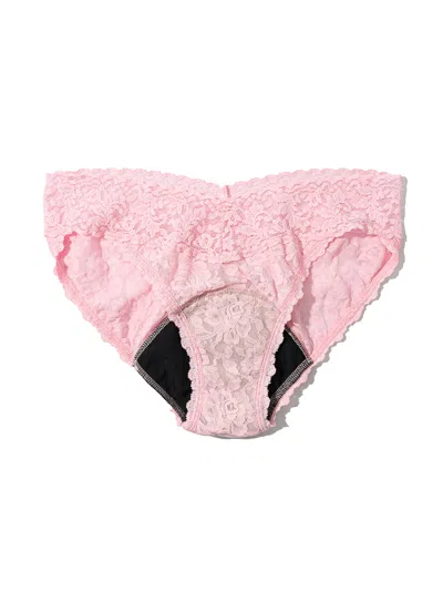 Hanky Panky Signature Lace® Leakproof V-kini In Pink