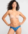 Hanky Panky Signature Lace Low Rise Thong In Deep Dive