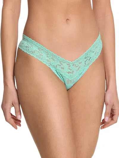 Hanky Panky Signature Low Rise Thongs In Green