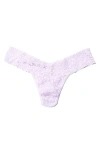 Hanky Panky Signature Lace Low Rise Thong In Lovely Lilac