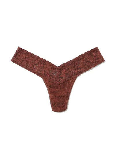 Hanky Panky Signature Lace Low Rise Thong In Multicolor