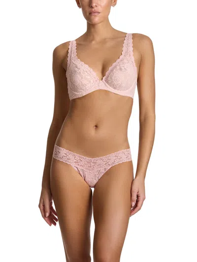 Hanky Panky Signature Lace® Low Rise Thong In Pink