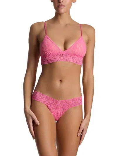 Hanky Panky Signature Lace® Low Rise Thong In Pink