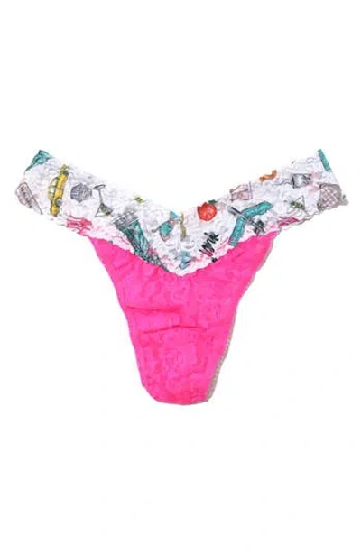 HANKY PANKY HANKY PANKY SIGNATURE LACE ORIGINAL RISE THONG