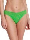 Hanky Panky Signature Low Rise Thongs In Green