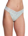 Hanky Panky Signature Lace Original Rise Thong In Low Tide