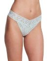 Hanky Panky Signature Lace Original Rise Thong In Low Tide