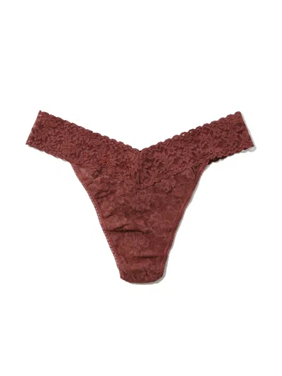 Hanky Panky Signature Lace Original Rise Thong In Multicolor