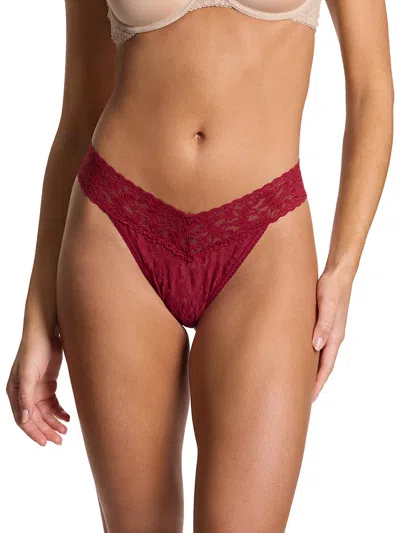 Hanky Panky Signature Lace® Original Rise Thong In Red