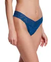 Hanky Panky Signature Lace Original Rise Thong Underwear In Riviera
