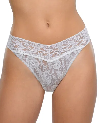 HANKY PANKY SIGNATURE LACE ORIGINAL RISE THONG,4811