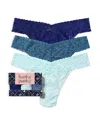 Hanky Panky Signature Lace Original Rise Thongs, Set Of 3