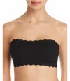 Hanky Panky Signature Lace Padded Bandeau In Black In Black