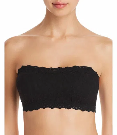 Hanky Panky Signature Lace Padded Bandeau In Black