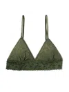 Hanky Panky Signature Lace® Padded Triangle Bralette In Gray