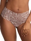 Hanky Panky Printed Retro Lace Thong In Hide And Seek